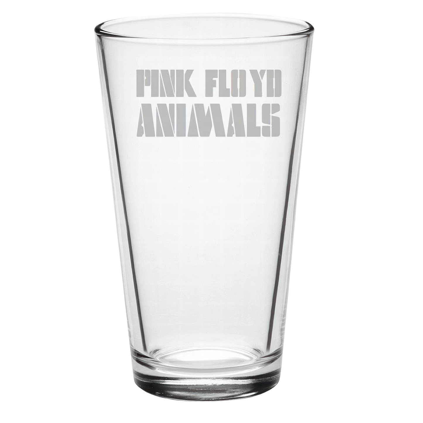 Animals Logo Etched Pint Glass