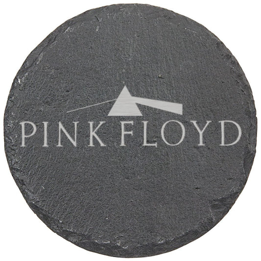 Dark Side Laser Engraved Round Slate Coaster (set of 4)