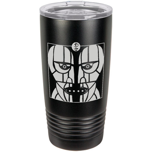 Division Bell Heads Laser Etched Polar Camel Travel Mug