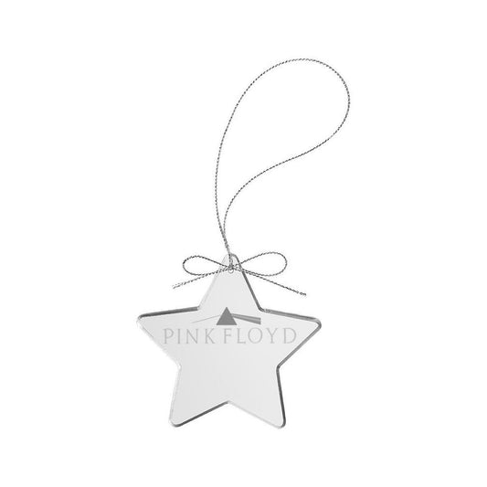 Dark Side Star Laser-Etched Glass Ornament