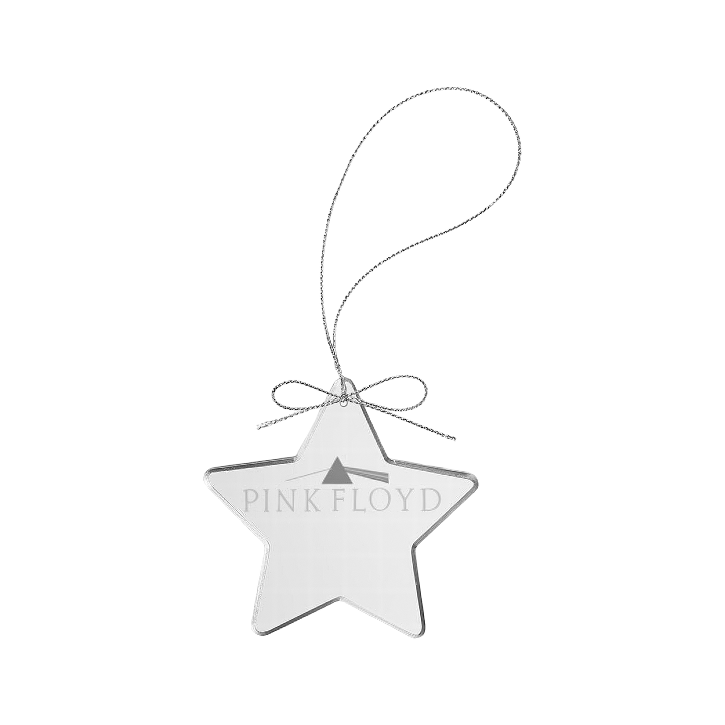 Dark Side Star Laser-Etched Glass Ornament