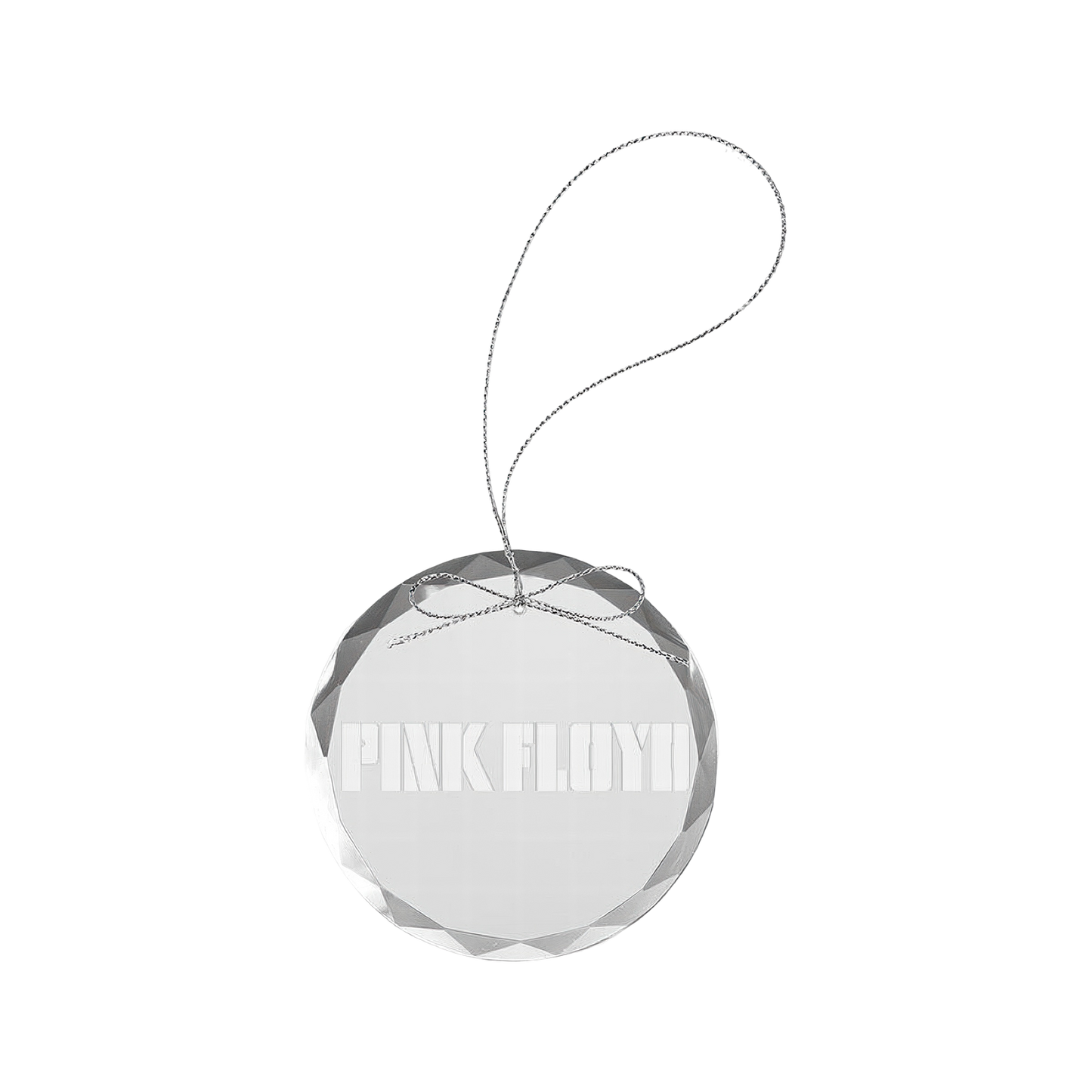 Animals Logo Round Laser-Etched Glass Ornament