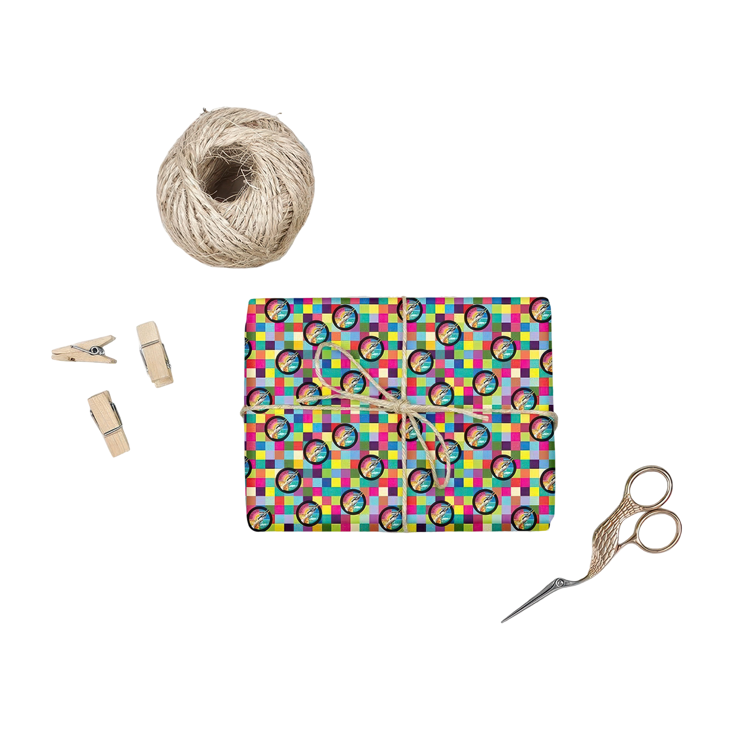 Pink Floyd Wish You Were Here Wrapping Paper