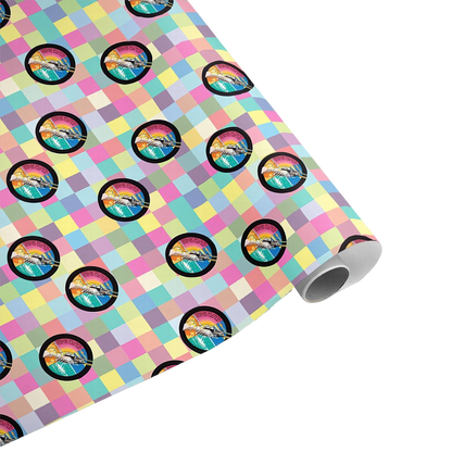 Pink Floyd Wish You Were Here Ghosted Wrapping Paper