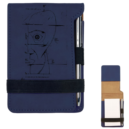 Schematic Mini Notepad w/Pen