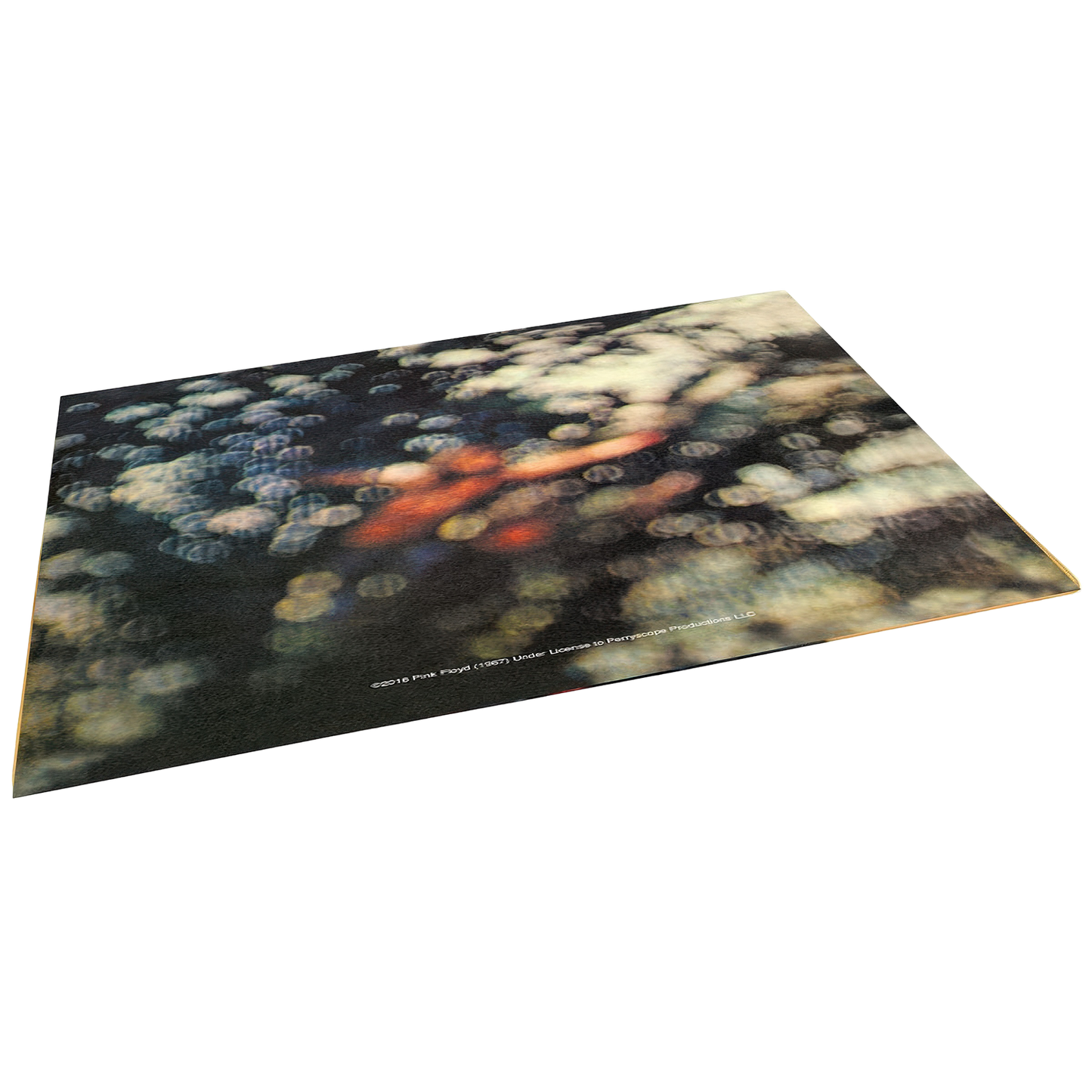 Obscured By Clouds Glass Cutting Board