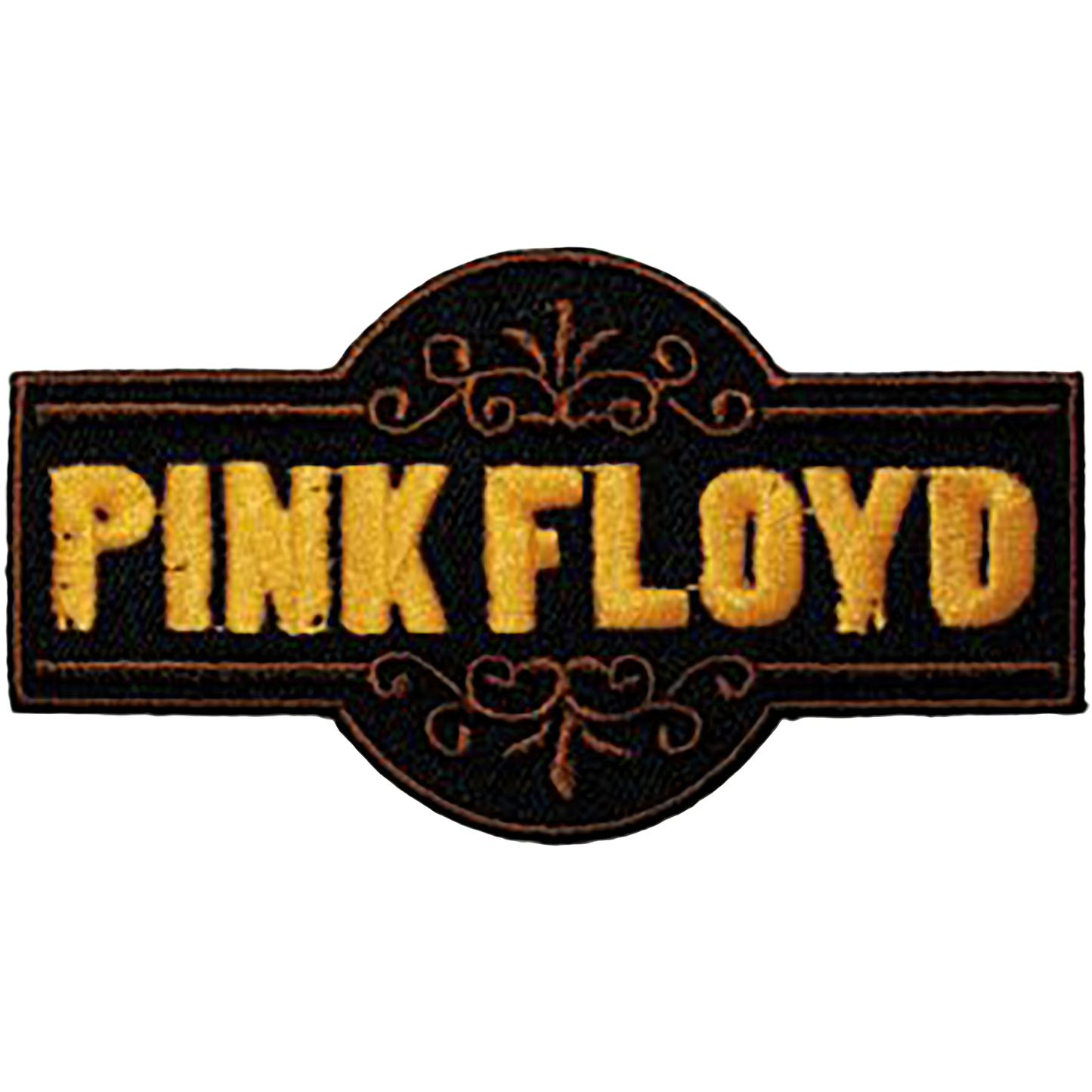 Pink Floyd Fancy Logo 3.5"x2" Patch