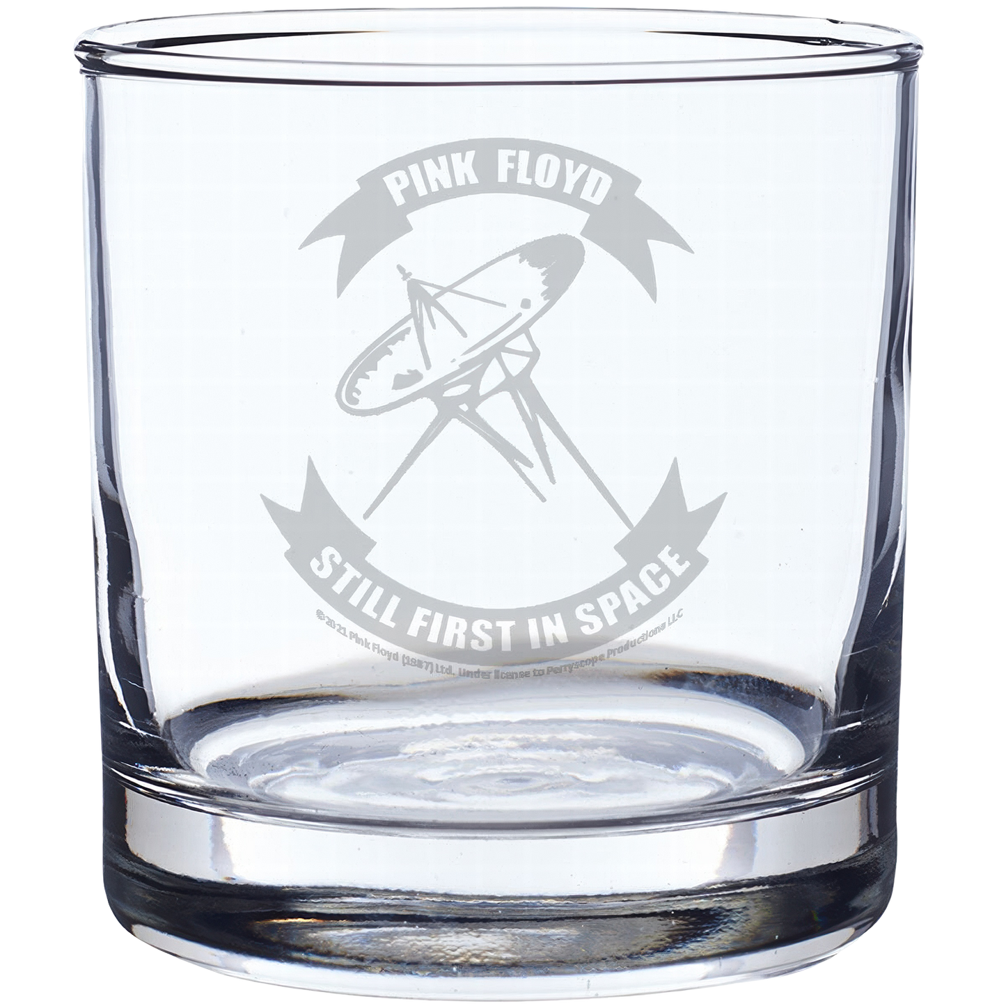 Still First In Space Laser-Etched Whiskey Glass
