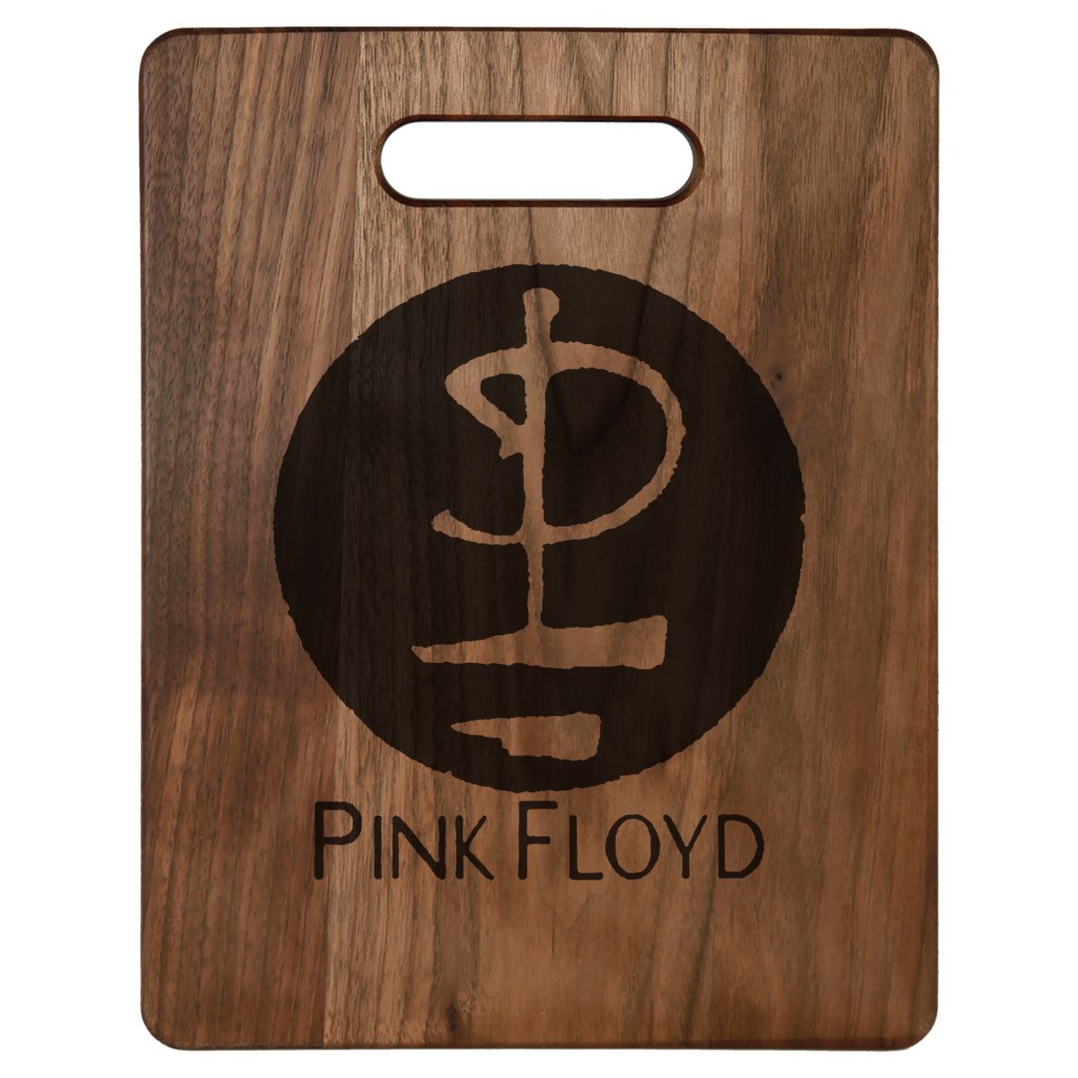 Modern Logo Laser-Engraved Walnut Cutting Board