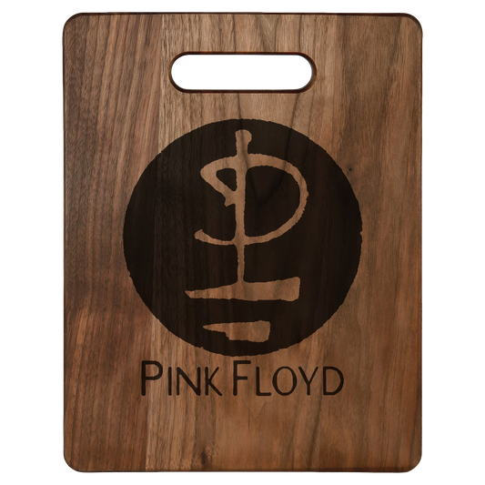 Modern Logo Laser-Engraved Walnut Cutting Board