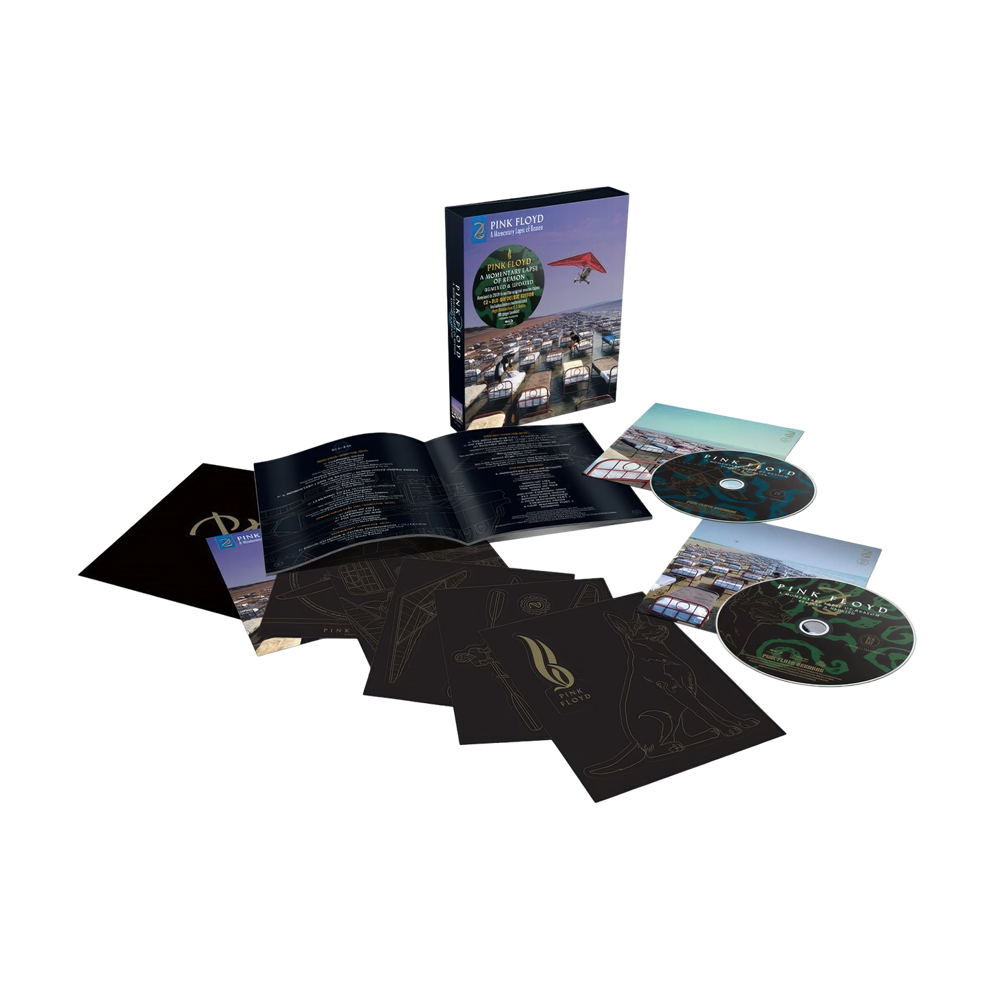 Pink Floyd A Momentary Lapse Of Reason Remixed & Updated Deluxe CD + Blu-ray