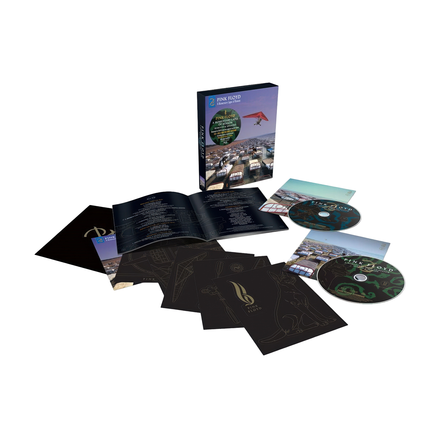 Pink Floyd A Momentary Lapse Of Reason Remixed & Updated Deluxe CD + Blu-ray