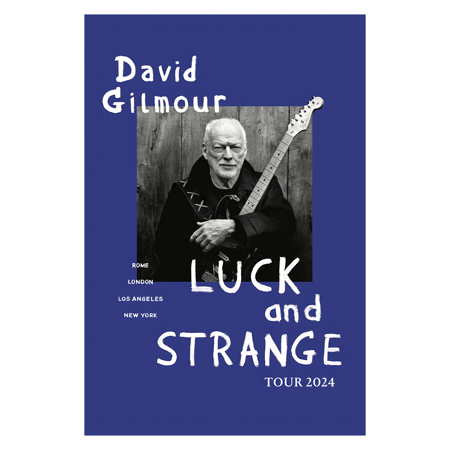 Luck and Strange Tour Poster