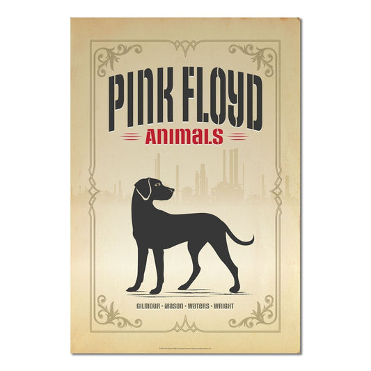 Pink Floyd Animals Dog Print