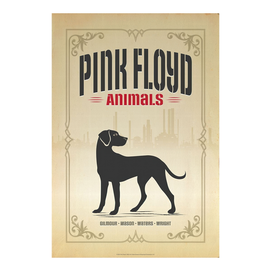 Pink Floyd Animals Dog Print