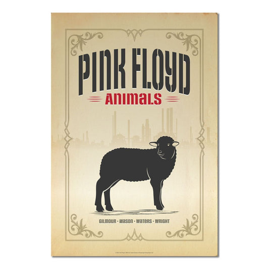 Pink Floyd Animals Sheep Print