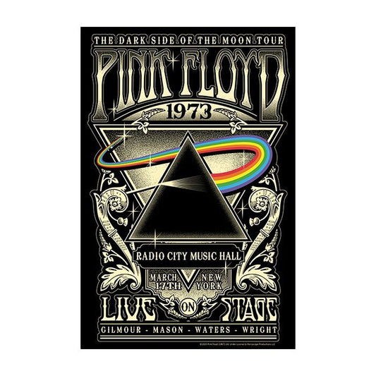 Pink Floyd - Radio City Music Hall ‘73 24x36 Poster