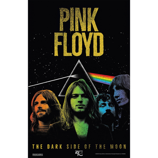 Pink Floyd - TDSOTM50-Band 11x17 Unframed Print