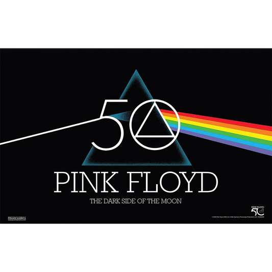 Pink Floyd - DSOTM50-50th Prism 11x17 Unframed Print