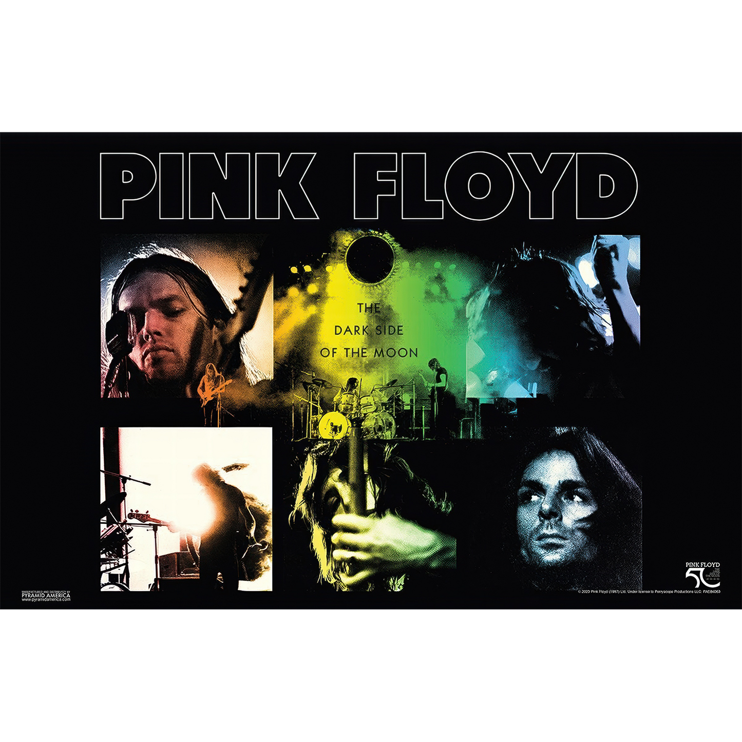 Pink Floyd - DSOTM50-Live Panels 11x17 Unframed Print