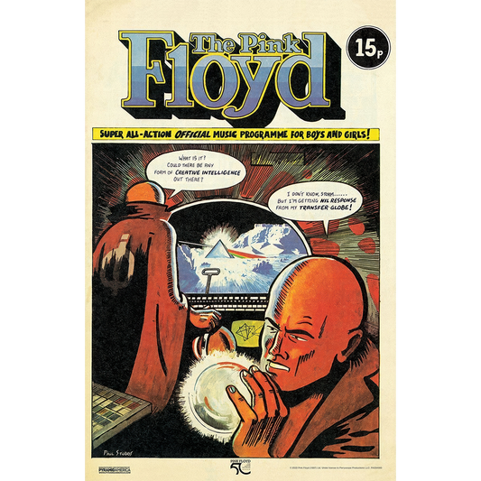 Pink Floyd - DSOTM50-Comic 11x17 Unframed Print