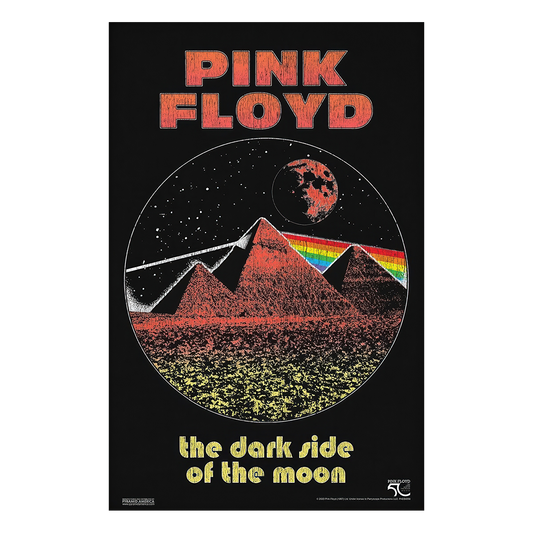 Pink Floyd - DSOTM50-Pyramid 11x17 Framed Print