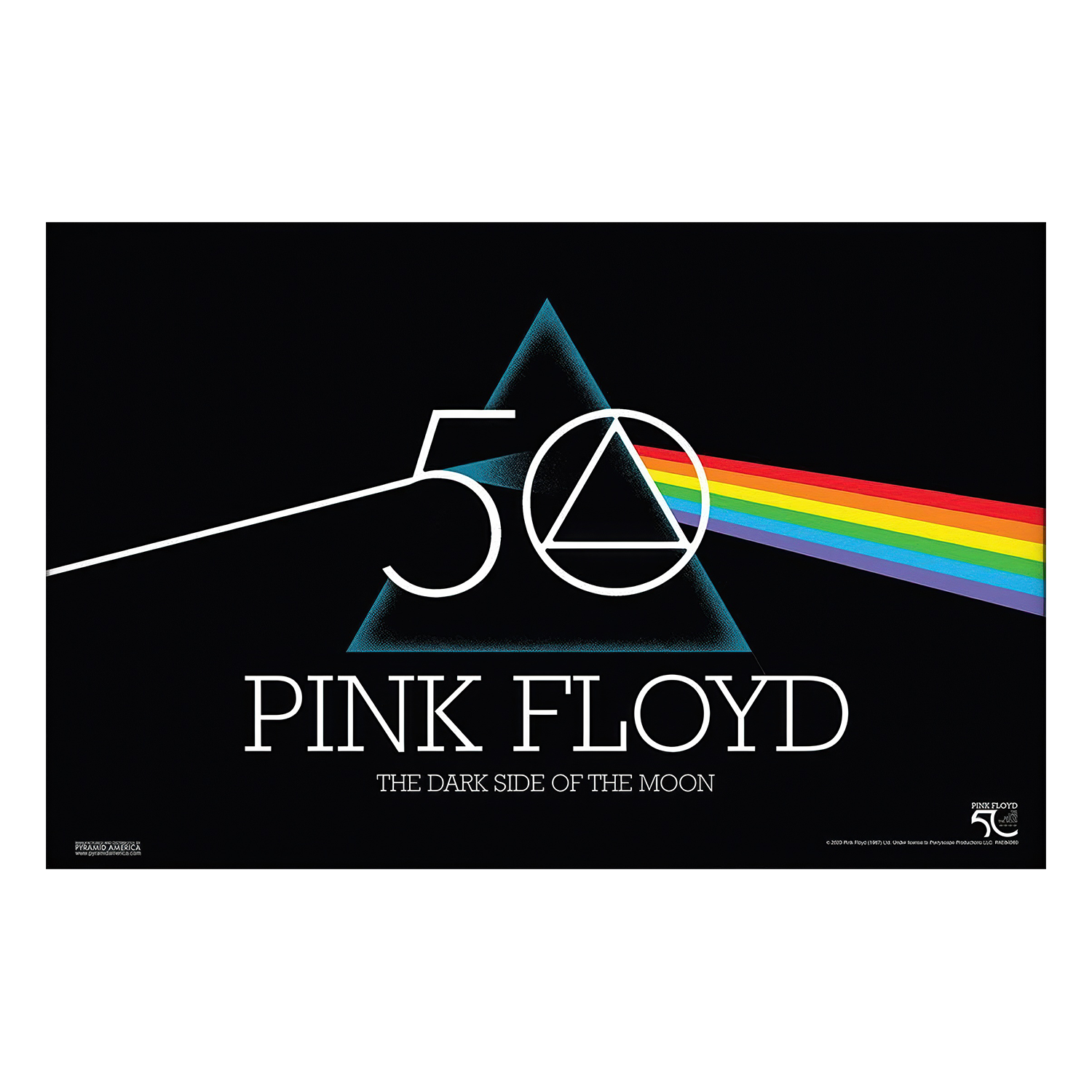 Pink Floyd - DSOTM50-50th Prism 11x17 Framed Print
