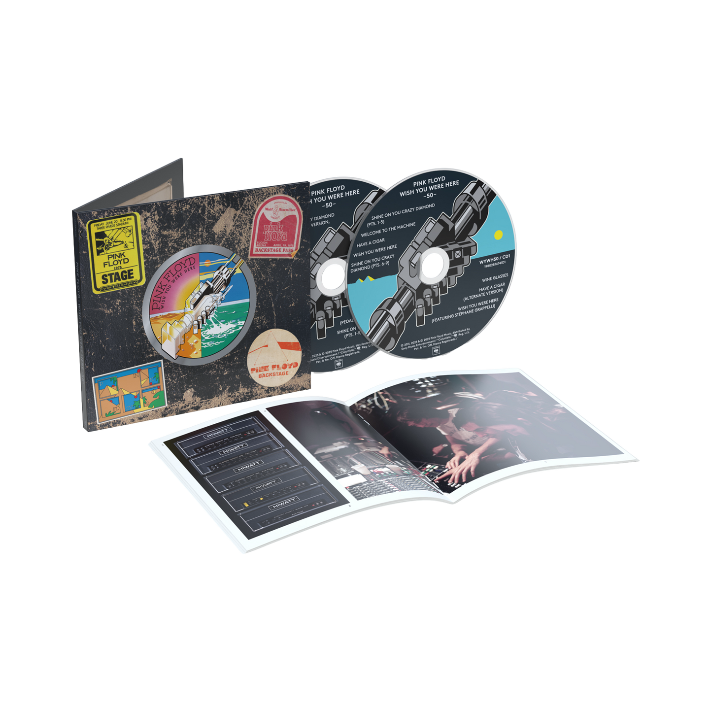 Wish You Were Here 50th Anniversary 2 CD Set