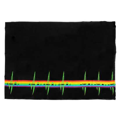 Long Heartbeat Fine Wool Scarf
