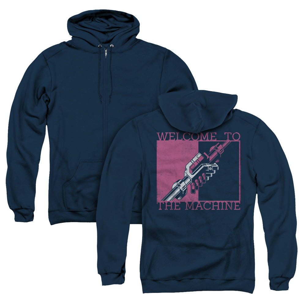 Welcome to the Machine Navy Logo