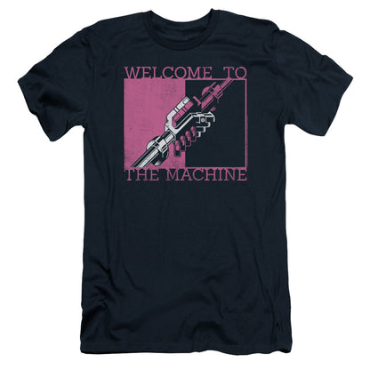 Welcome to the Machine Navy Logo