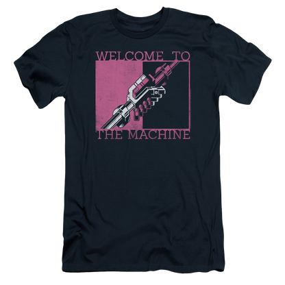Welcome to the Machine Navy Logo