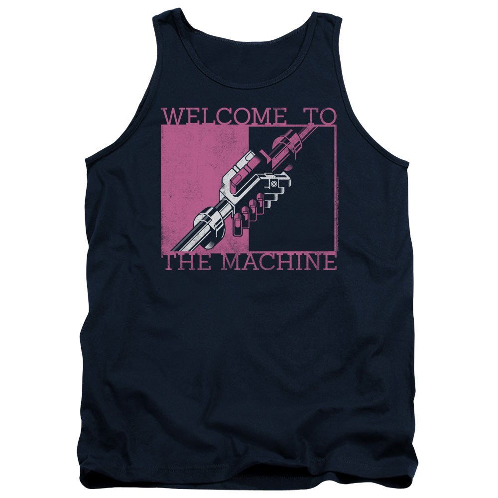 Welcome to the Machine Navy Logo