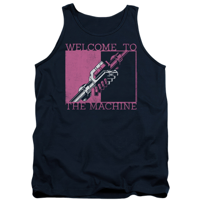 Welcome to the Machine Navy Logo