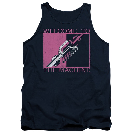 Welcome to the Machine Navy Logo