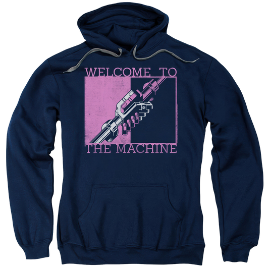 Welcome to the Machine Navy Logo
