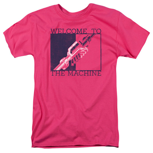 Welcome To The Machine Pink Logo