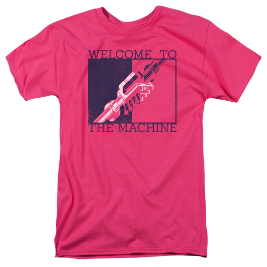 Welcome To The Machine Pink Logo