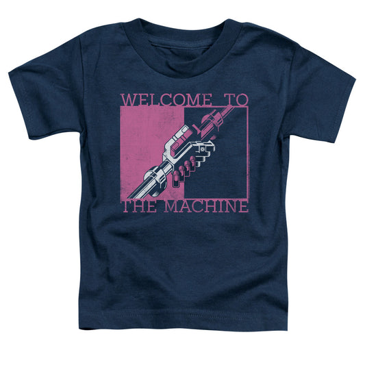 Welcome to the Machine Navy Toddler Tee
