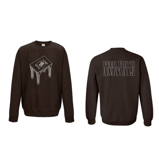 Pink Floyd Animals Bacon on the Table Crewneck