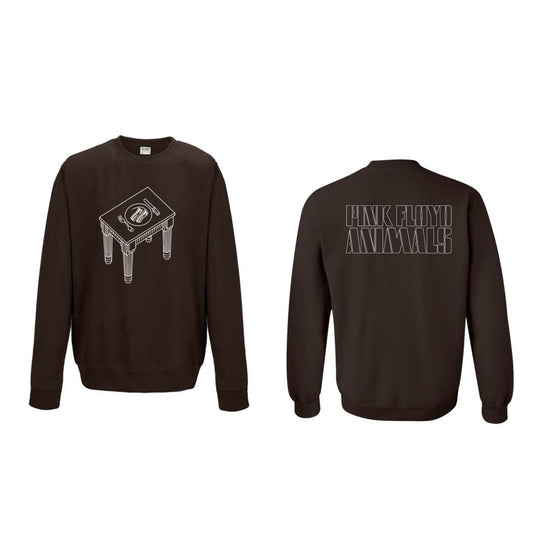 Pink Floyd Animals Bacon on the Table Crewneck