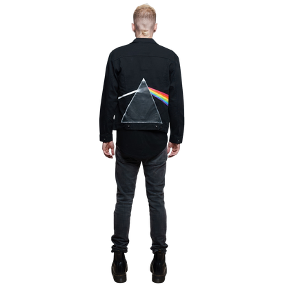 Pink Floyd Hand Painted Men's Denim Jacket