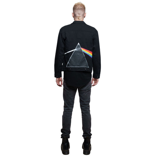 Pink Floyd Hand Painted Mens's Denim Jacket