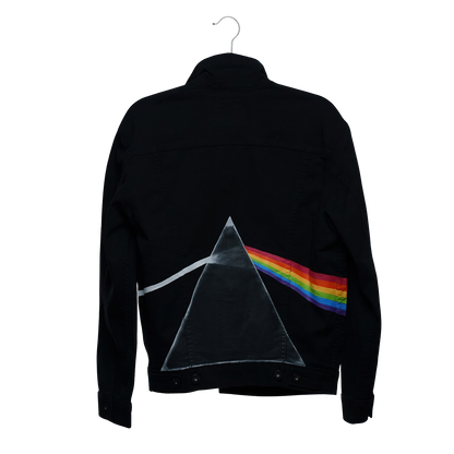 Pink Floyd Hand Painted Men's Denim Jacket