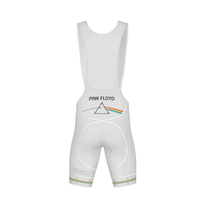 Pink Floyd White Dark Side of the Moon Men's Evo 2.0 Bib