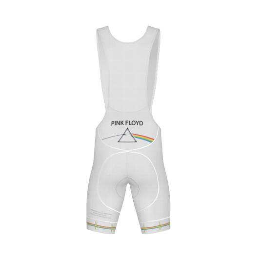 Pink Floyd White Dark Side of the Moon Men's Evo 2.0 Bib