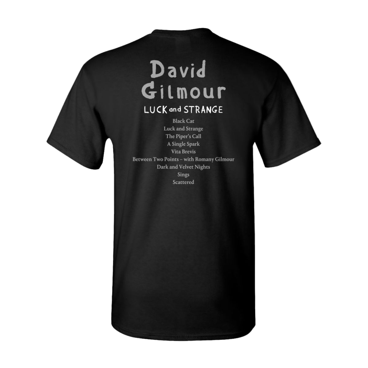 Luck and Strange Track List T-Shirt