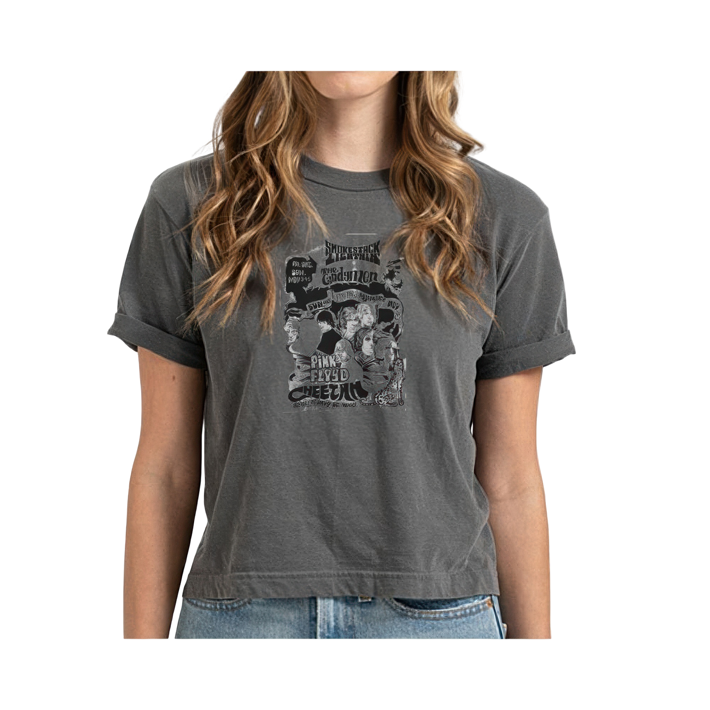 Cheetah Flier Retro Crop Top