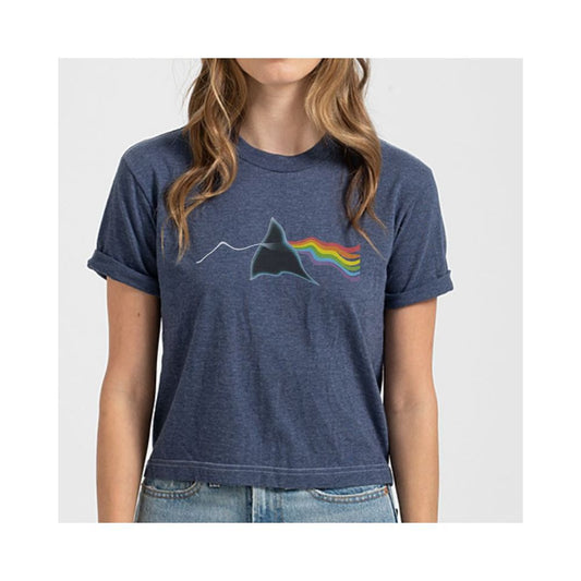 Distortion Retro Crop Top