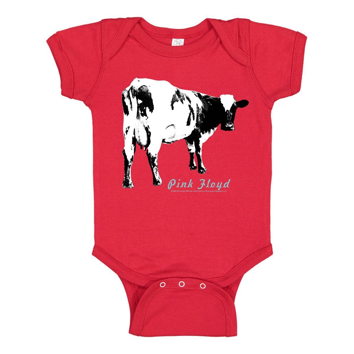 Atom Heart Cow Onesie